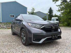 2022 HONDA CR-V SUV 4-CYL, TURBO, 1.5 LITER EX-L SPORT UTILITY 4D at T&T Repairables - used car dealership in Spencer, Indiana.