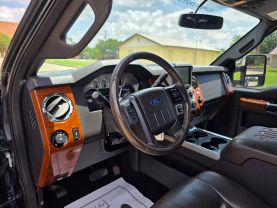 2015 FORD F350 SUPER DUTY CREW CAB PICKUP V8, TURBO DIESEL, 6.7L KING RANCH PICKUP 4D 8 FT