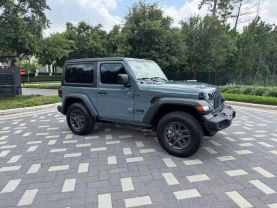 2024 JEEP WRANGLER 2 DOOR SUV V6, VVT, 3.6 LITER SPORT S SPORT UTILITY 2D