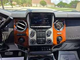 2015 FORD F350 SUPER DUTY CREW CAB PICKUP V8, TURBO DIESEL, 6.7L KING RANCH PICKUP 4D 8 FT