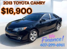 2013 TOYOTA CAMRY SEDAN 4-CYL, 2.5 LITER L SEDAN 4D