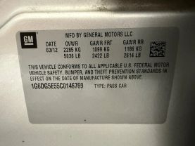 2012 CADILLAC CTS