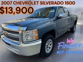 2007 CHEVROLET SILVERADO 1500 CREW CAB PICKUP V8, 5.3 LITER WORK TRUCK PICKUP 4D 5 3/4 FT