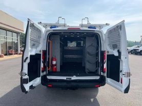 2019 FORD TRANSIT 250 UPFITTED CARGO VAN LOW ROOF 130" WB CARGO VANS V6, ECOBOOST, TWIN TURBO, 3.5 LITER LOW ROOF W/SLIDING SIDE DOOR W/RWB VAN 3D - Eddies Auto Sales