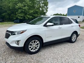 2019 CHEVROLET EQUINOX SUV 4-CYL, TURBO, 1.5 LITER LT SPORT UTILITY 4D at T&T Repairables - used car dealership in Spencer, Indiana.