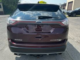 2018 FORD EDGE SUV V6, 3.5 LITER TITANIUM SPORT UTILITY 4D