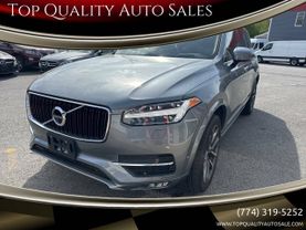 2019 VOLVO XC90 SUV 4-CYL, DRIVE-E, TURBO, SUPERCHARGED, 2.0 LITER T6 MOMENTUM SPORT UTILITY 4D