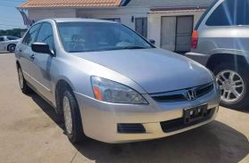 2007 HONDA ACCORD SEDAN 4-CYL, VTEC, 2.4 LITER VP SEDAN 4D