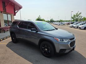 2021 CHEVROLET TRAVERSE SUV V6, 3.6 LITER LS SPORT UTILITY 4D