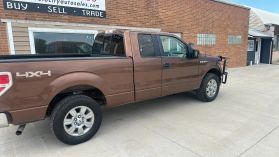 2012 FORD F150 SUPER CAB PICKUP V8, FLEX FUEL, 5.0 LITER XLT PICKUP 4D 6 1/2 FT