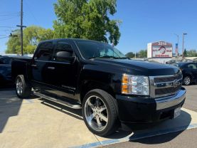 2008 CHEVROLET SILVERADO 1500 CREW CAB PICKUP V8, 4.8 LITER LS PICKUP 4D 5 3/4 FT
