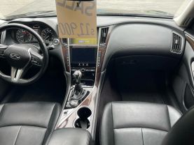 2018 INFINITI Q50 SEDAN V6, TWIN TURBO, 3.0 LITER 3.0T LUXE SEDAN 4D