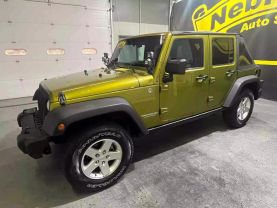 2007 JEEP WRANGLER SUV V6, 3.8 LITER UNLIMITED X SPORT UTILITY 4D