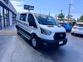 2023 FORD TRANSIT 250 CARGO VAN CARGO V6, FLEX FUEL, 3.5 LITER LOW ROOF W/RWB VAN 3D