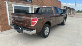 2012 FORD F150 SUPER CAB PICKUP V8, FLEX FUEL, 5.0 LITER XLT PICKUP 4D 6 1/2 FT