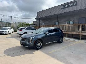2020 CADILLAC XT4 SUV 4-CYL, TURBO, 2.0 LITER PREMIUM LUXURY SPORT UTILITY 4D at Motors On Wheels - used car dealership in Houston, Texas.