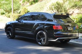 2018 BENTLEY BENTAYGA SEDAN W12, TWIN TURBO, 6.0 LITER ONYX EDITION SEDAN 4D
