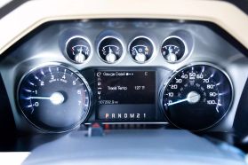 2012 FORD F250 SUPER DUTY SUPER CAB PICKUP V8, FLEX FUEL, 6.2 LITER LARIAT PICKUP 4D 6 3/4 FT