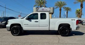 2013 GMC SIERRA 1500 EXTENDED CAB PICKUP V8, FLEX FUEL, 5.3 LITER SLE PICKUP 4D 6 1/2 FT