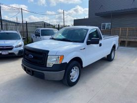 2014 FORD F150 REGULAR CAB PICKUP V8, FLEX FUEL, 5.0 LITER XL PICKUP 2D 8 FT at Motors On Wheels - used car dealership in Houston, Texas.
