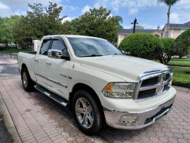 2010 DODGE RAM 1500 QUAD CAB PICKUP V8, HEMI, 5.7 LITER SLT PICKUP 4D 6 1/3 FT