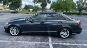2012 MERCEDES-BENZ C-CLASS SEDAN 4-CYL, TURBO, 1.8 LITER C 250 LUXURY SEDAN 4D