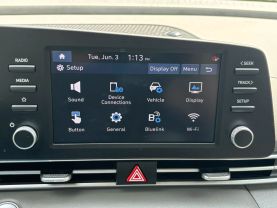 2023 HYUNDAI ELANTRA SEDAN 4-CYL, SULEV, 2.0 LITER SEL SEDAN 4D at T&T Repairables - used car dealership in Spencer, Indiana.
