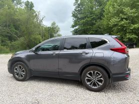 2022 HONDA CR-V SUV 4-CYL, TURBO, 1.5 LITER EX-L SPORT UTILITY 4D at T&T Repairables - used car dealership in Spencer, Indiana.