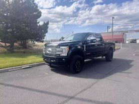 2018 FORD F350 SUPER DUTY CREW CAB PICKUP V8, TURBO DIESEL, 6.7L PLATINUM PICKUP 4D 6 3/4 FT