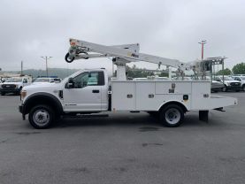 2020 FORD F550 SD 43FT CABLE PLACER BUCKET TRUCK ALTEC AT238P BUCKET TRUCKS V8, TURBO DIESEL, 6.7 LITER XL REG CAB 2D - Eddies Auto Sales