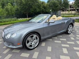 2013 BENTLEY CONTINENTAL CONVERTIBLE W12, TWIN TURBO, FF, 6.0L GTC CONVERTIBLE 2D