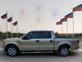 2014 FORD F150 SUPERCREW CAB PICKUP V6, ECOBOOST, 3.5L XLT PICKUP 4D 5 1/2 FT