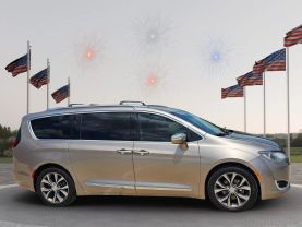 2018 CHRYSLER PACIFICA VAN V6, 3.6 LITER LIMITED MINIVAN 4D