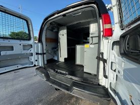 2015 CHEVROLET EXPRESS 2500 CARGO CARGO V8, FLEX FUEL, 4.8 LITER VAN 3D