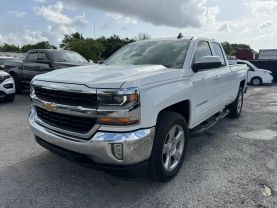 2018 CHEVROLET SILVERADO 1500 DOUBLE CAB PICKUP V6, ECOTEC3, FLEX FUEL, 4.3 LITER LT PICKUP 4D 6 1/2 FT