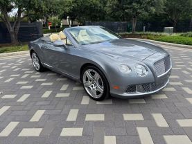 2013 BENTLEY CONTINENTAL CONVERTIBLE W12, TWIN TURBO, FF, 6.0L GTC CONVERTIBLE 2D