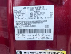 2014 FORD F150 SUPERCREW CAB PICKUP V6, ECOBOOST, 3.5L FX4 PICKUP 4D 5 1/2 FT