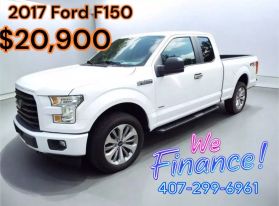 2017 FORD F150 SUPER CAB PICKUP V6, ECOBOOST, TT, 2.7L XL PICKUP 4D 6 1/2 FT