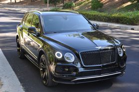 2018 BENTLEY BENTAYGA SEDAN W12, TWIN TURBO, 6.0 LITER ONYX EDITION SEDAN 4D