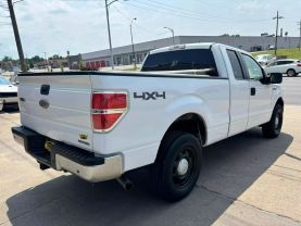 2012 FORD F150 SUPER CAB PICKUP V8, FLEX FUEL, 5.0 LITER XL PICKUP 4D 6 1/2 FT