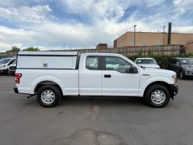 2019 FORD F150 SUPER CAB PICKUP V6, FLEX FUEL, 3.3 LITER XL PICKUP 4D 6 1/2 FT