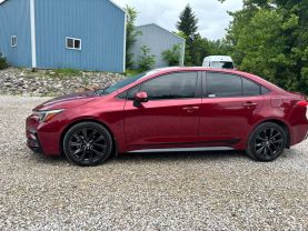 2023 TOYOTA COROLLA SEDAN 4-CYL, DYNAMIC-FORCE, 2.0 LITER SE SEDAN 4D at T&T Repairables - used car dealership in Spencer, Indiana.