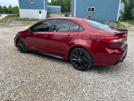 2023 TOYOTA COROLLA SEDAN 4-CYL, DYNAMIC-FORCE, 2.0 LITER SE SEDAN 4D at T&T Repairables - used car dealership in Spencer, Indiana.