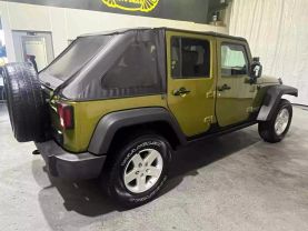 2007 JEEP WRANGLER SUV V6, 3.8 LITER UNLIMITED X SPORT UTILITY 4D