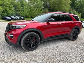 2020 FORD EXPLORER SUV V6, ECOBOOST, TWIN TURBO, 3.0 LITER ST SPORT UTILITY 4D at T&T Repairables - used car dealership in Spencer, Indiana.