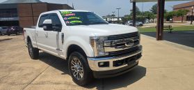 2018 FORD F250 SUPER DUTY CREW CAB PICKUP V8, TURBO DIESEL, 6.7L LARIAT PICKUP 4D 6 3/4 FT