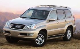 2004 LEXUS GX SUV V8, 4.7 LITER GX 470 SPORT UTILITY 4D
