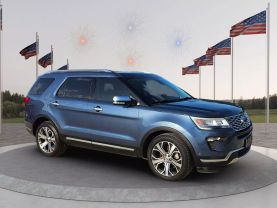 2018 FORD EXPLORER SUV V6, ECOBOOST, TT, 3.5L PLATINUM SPORT UTILITY 4D