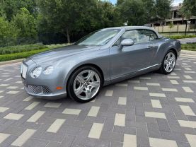 2013 BENTLEY CONTINENTAL CONVERTIBLE W12, TWIN TURBO, FF, 6.0L GTC CONVERTIBLE 2D