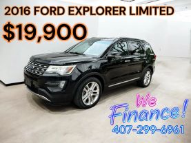 2016 FORD EXPLORER SUV V6, 3.5 LITER LIMITED SPORT UTILITY 4D